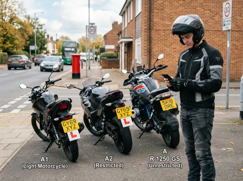 Motorbikes – What Can I Ride for My Licence Type?